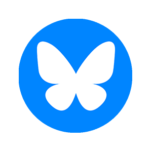 Bluesky icon linking to Greg's Bluesky account me